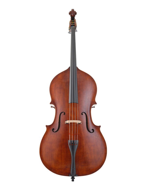 Double bass model after Carlo Antonio Testore, Milan.