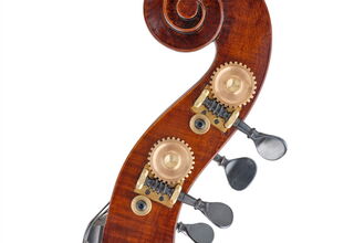 Double bass model after Carlo Antonio Testore, Milan.