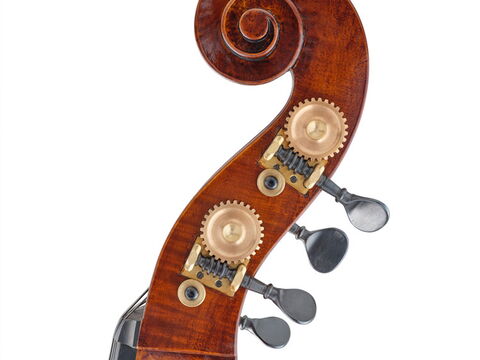 Double bass model after Carlo Antonio Testore, Milan.