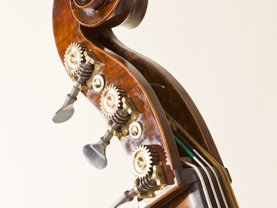 Oskar Kappelmeyer double bass after Domenico Busan